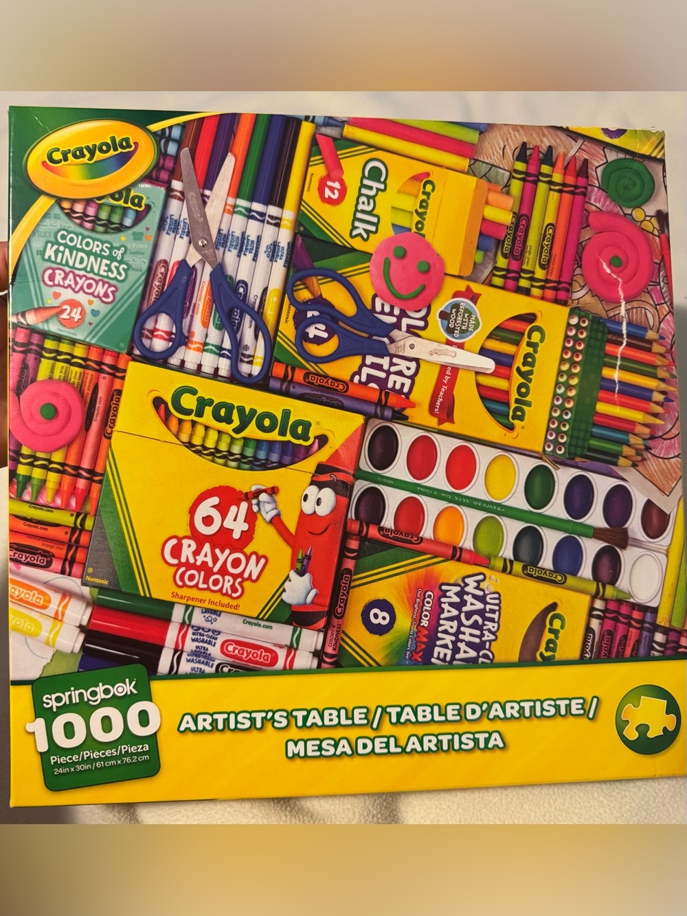 Crayola Springbok Artist’s Supplies 1000pc Puzzle